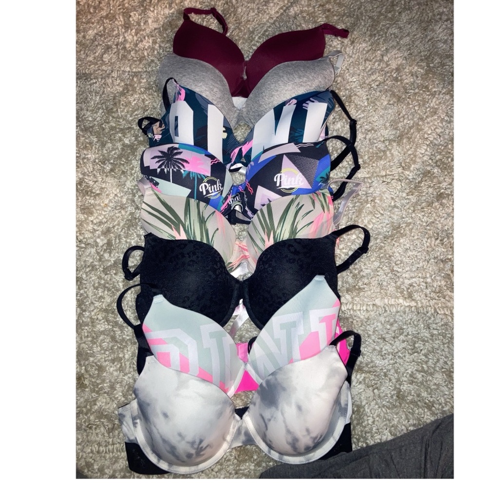 Lot of PINK bras